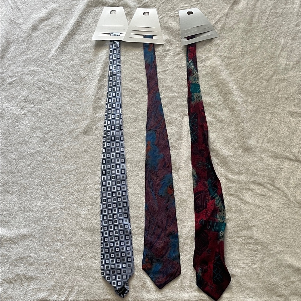 Elegant Multicolor Men's Tie Set